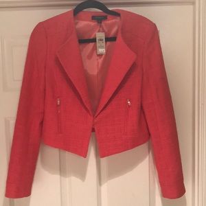 Ann Taylor Jacket Coral